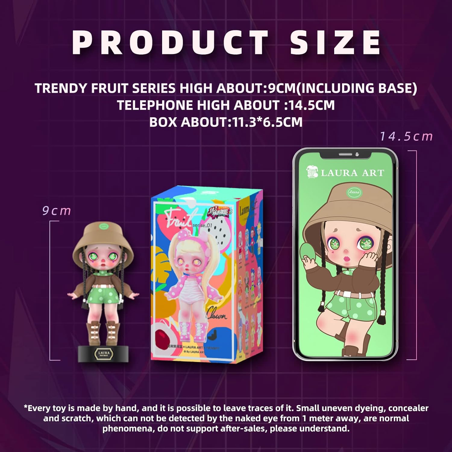 12-Pack Blind Box, Fashion Trendsetters Series Cute Blind Box Action Figures Popular Collectible Toys Birthday Halloween Christmas Gifts